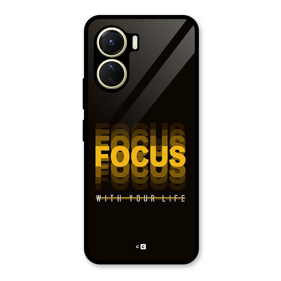 Focus Life Glass Back Case for Vivo Y56