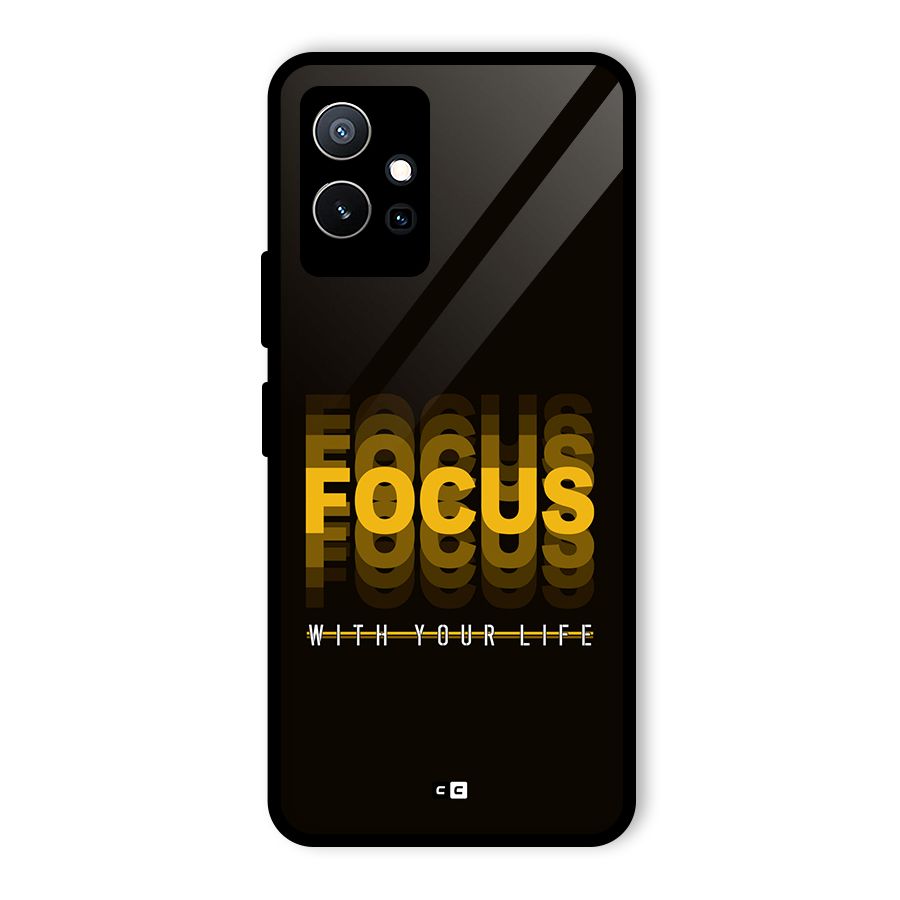 Focus Life Glass Back Case for Vivo Y75 5G