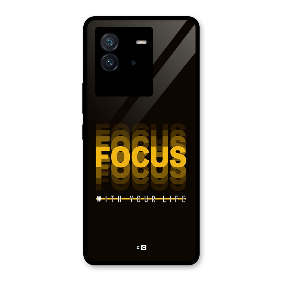 Focus Life Glass Back Case for Vivo iQOO Neo 6 5G