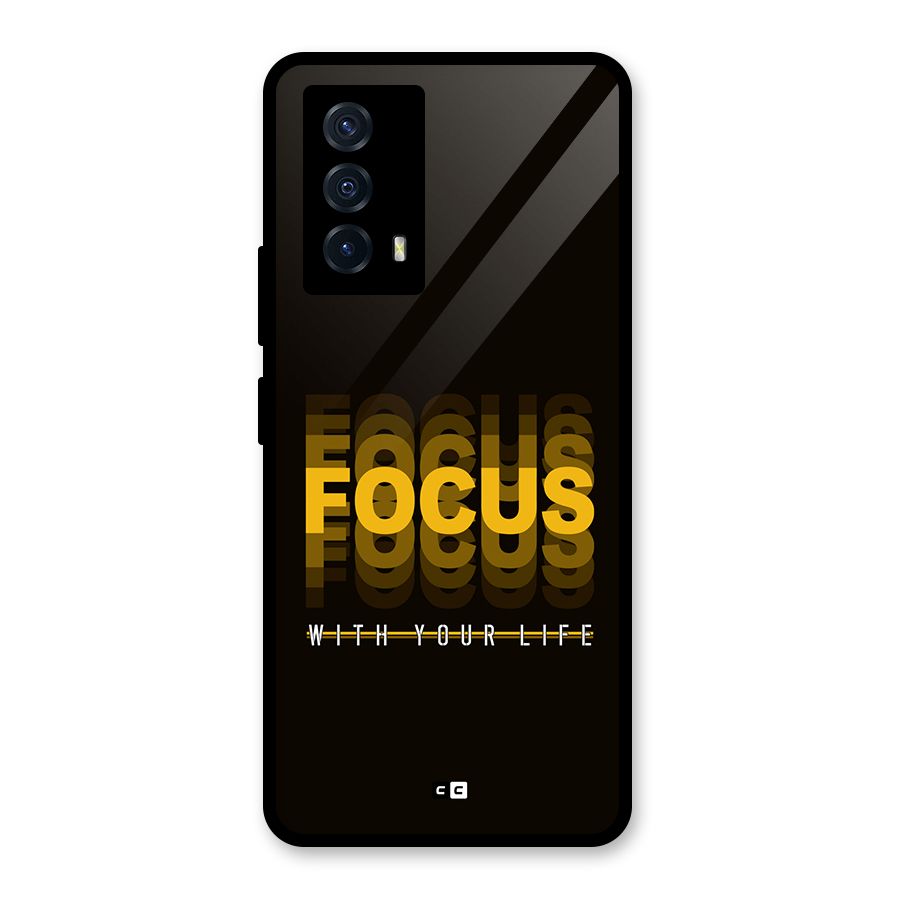 Focus Life Glass Back Case for Vivo iQOO Z5