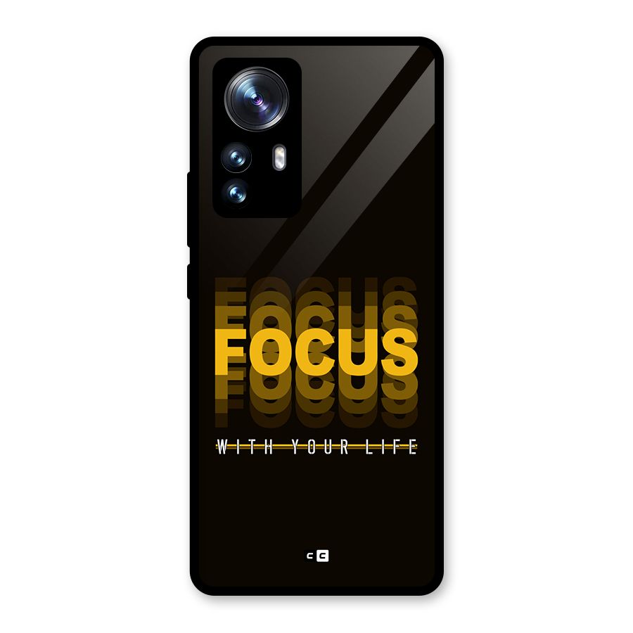 Focus Life Glass Back Case for Xiaomi 12 Pro