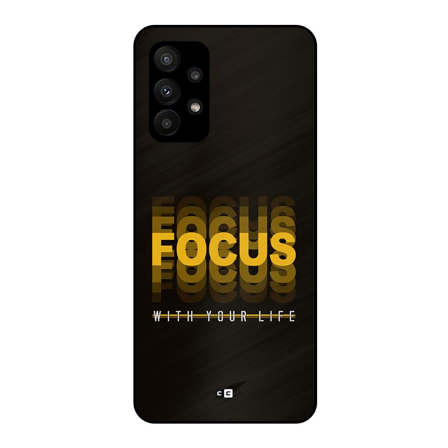 Focus Life Metal Back Case for Galaxy A23
