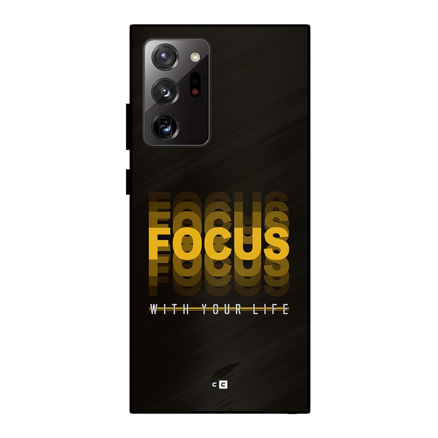 Focus Life Metal Back Case for Galaxy Note 20 Ultra 5G