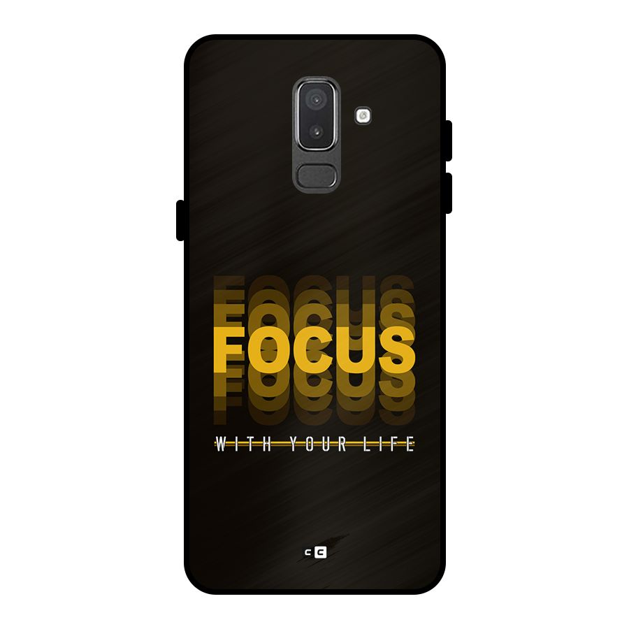 Focus Life Metal Back Case for Galaxy On8 (2018)