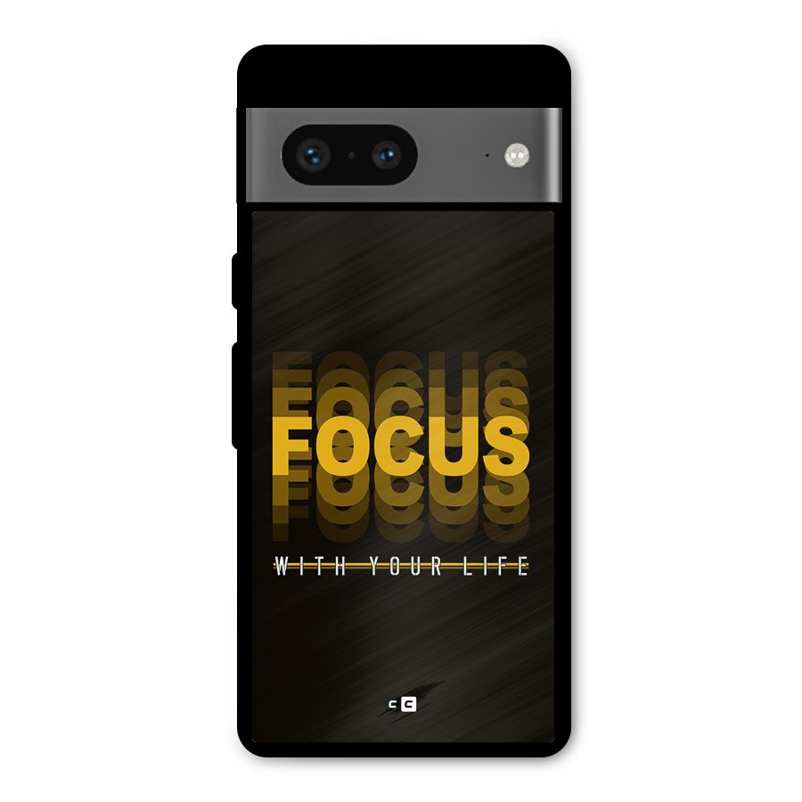 Focus Life Metal Back Case for Google Pixel 7