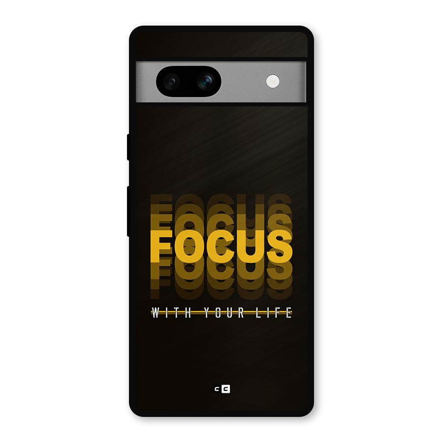 Focus Life Metal Back Case for Google Pixel 7a