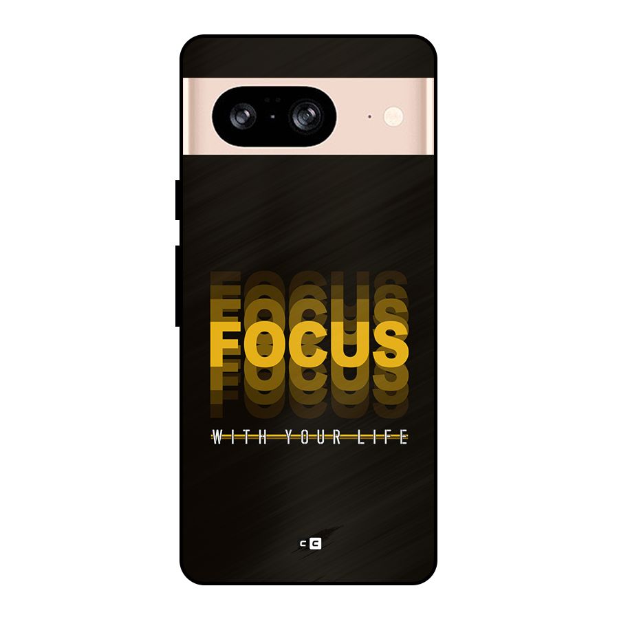 Focus Life Metal Back Case for Google Pixel 8