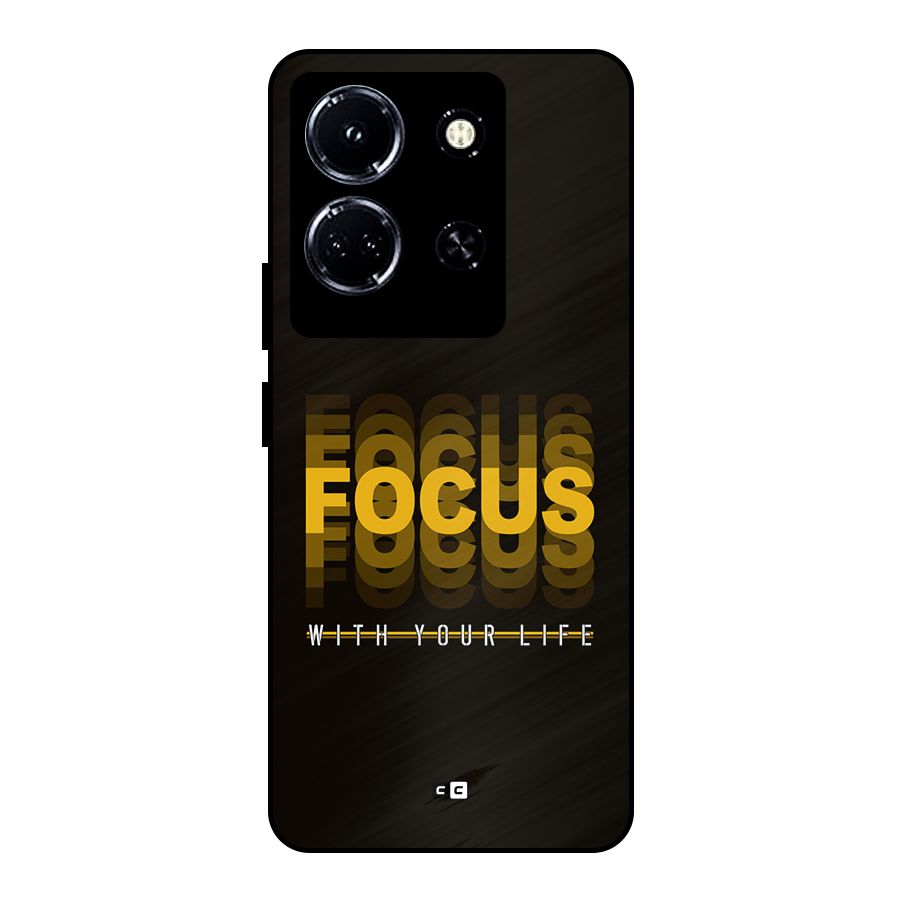 Focus Life Metal Back Case for Infinix Note 30 5G