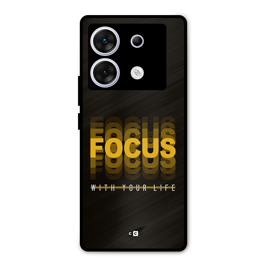 Focus Life Metal Back Case for Infinix Zero 30 5G