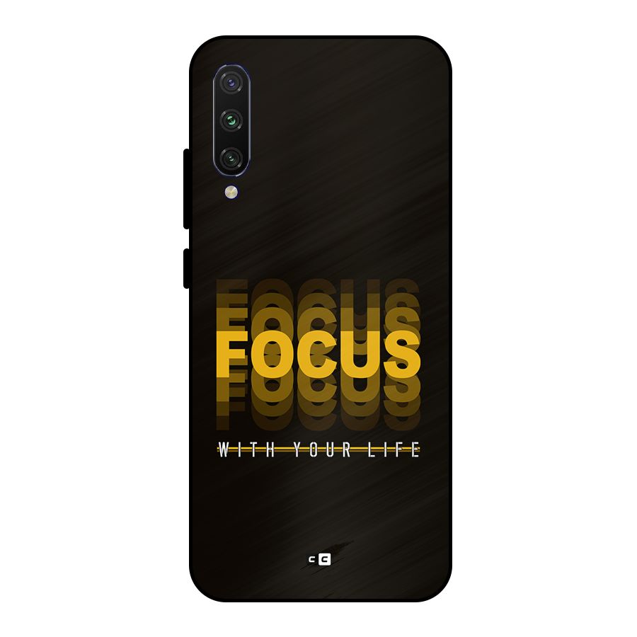 Focus Life Metal Back Case for Mi A3
