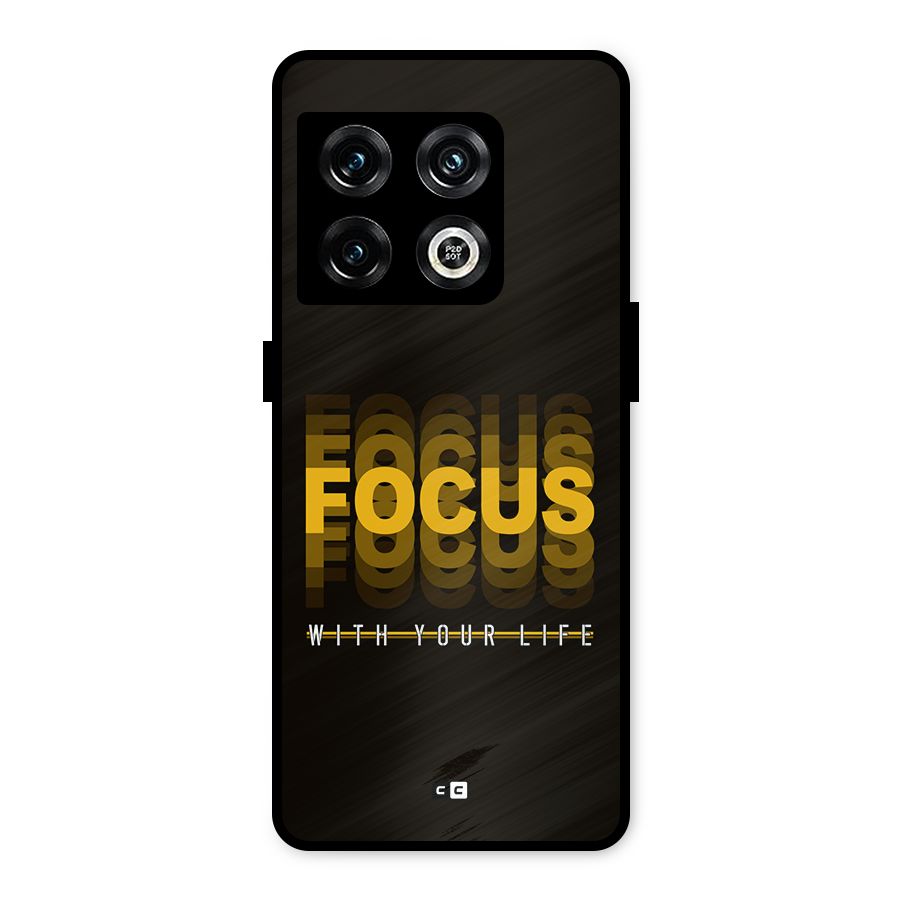Focus Life Metal Back Case for OnePlus 10 Pro 5G