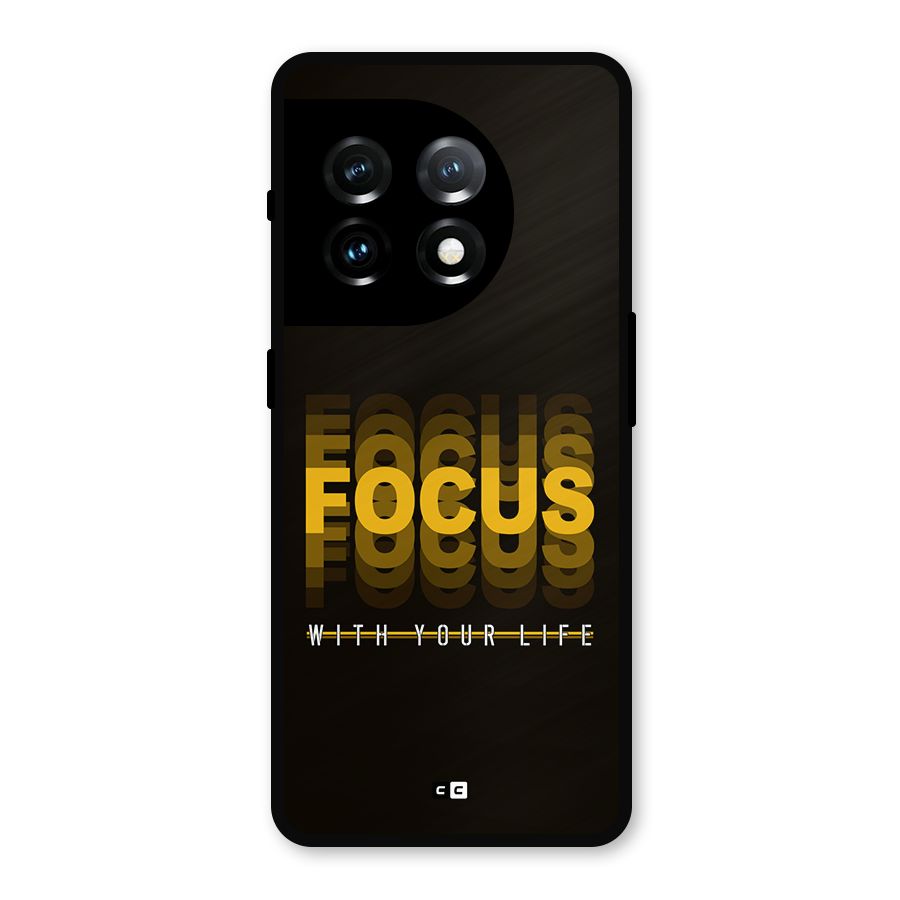 Focus Life Metal Back Case for OnePlus 11