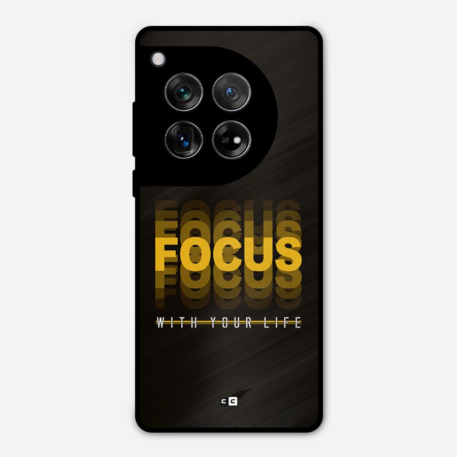 Focus Life Metal Back Case for OnePlus 12