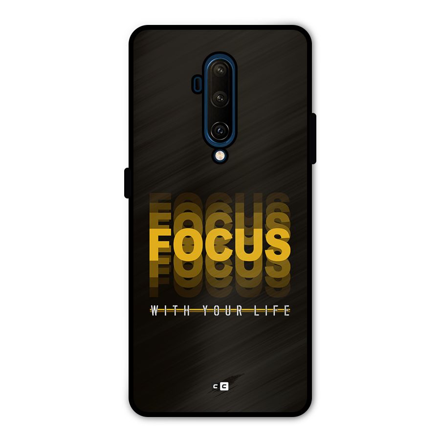 Focus Life Metal Back Case for OnePlus 7T Pro