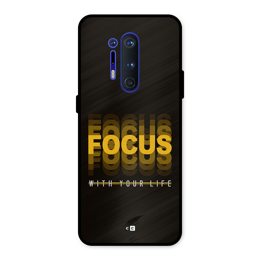 Focus Life Metal Back Case for OnePlus 8 Pro