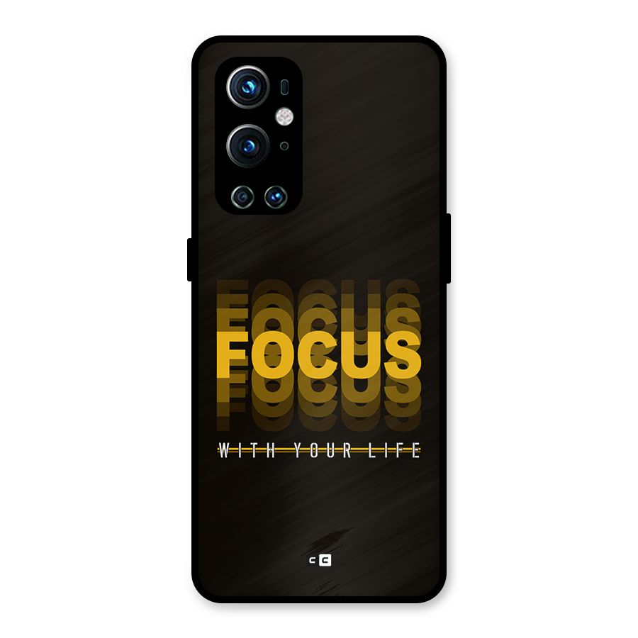 Focus Life Metal Back Case for OnePlus 9 Pro