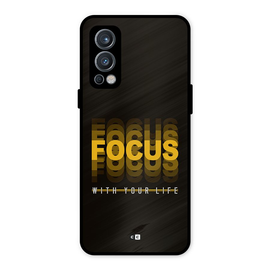 Focus Life Metal Back Case for OnePlus Nord 2 5G