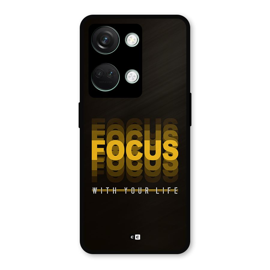 Focus Life Metal Back Case for OnePlus Nord 3