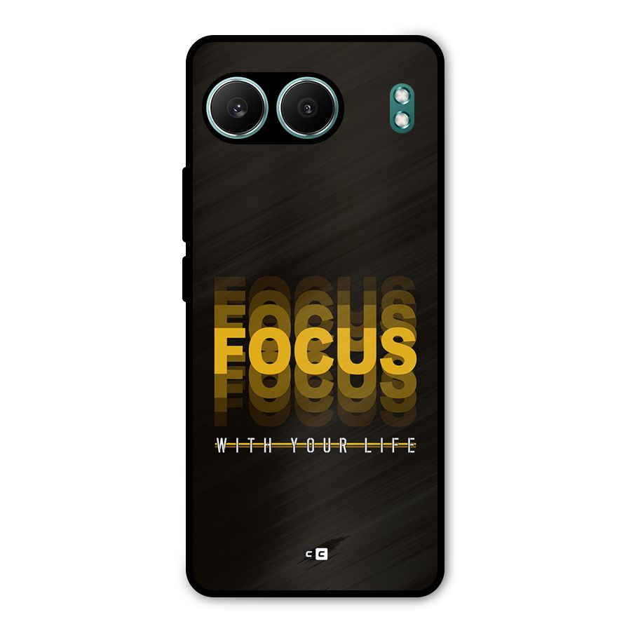 Focus Life Metal Back Case for OnePlus Nord 4