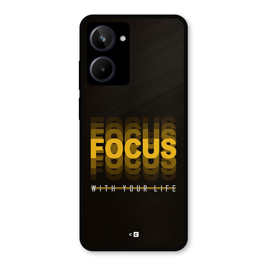 Focus Life Metal Back Case for Realme 10