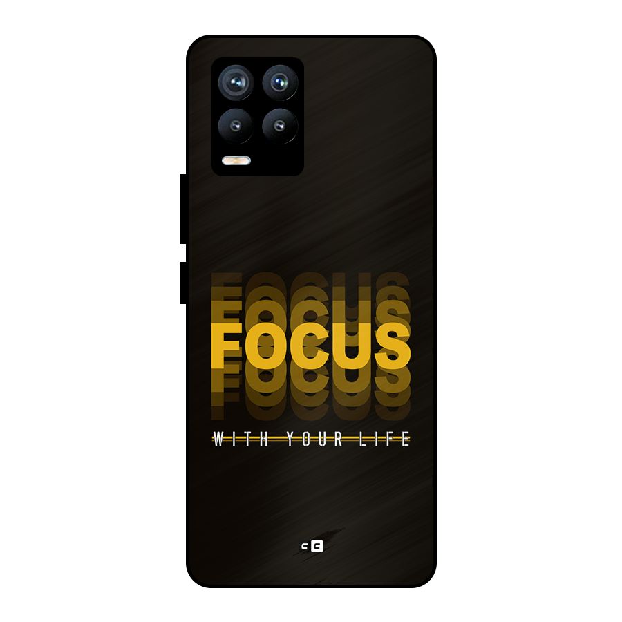 Focus Life Metal Back Case for Realme 8