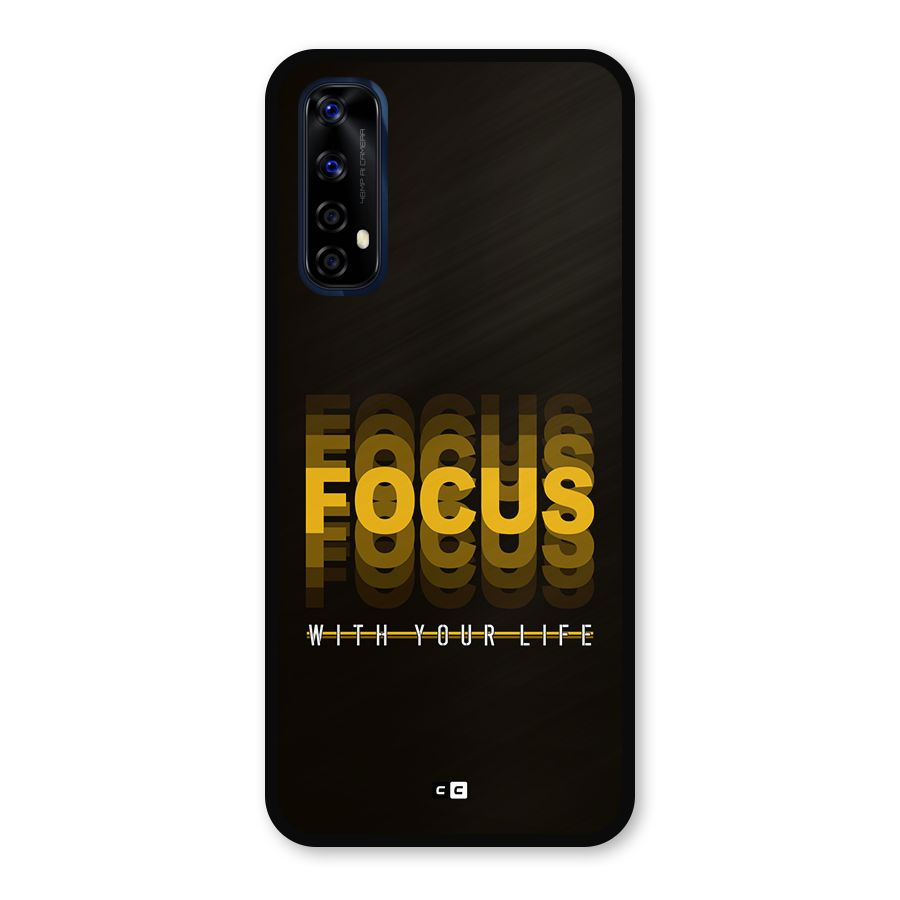 Focus Life Metal Back Case for Realme Narzo 20 Pro