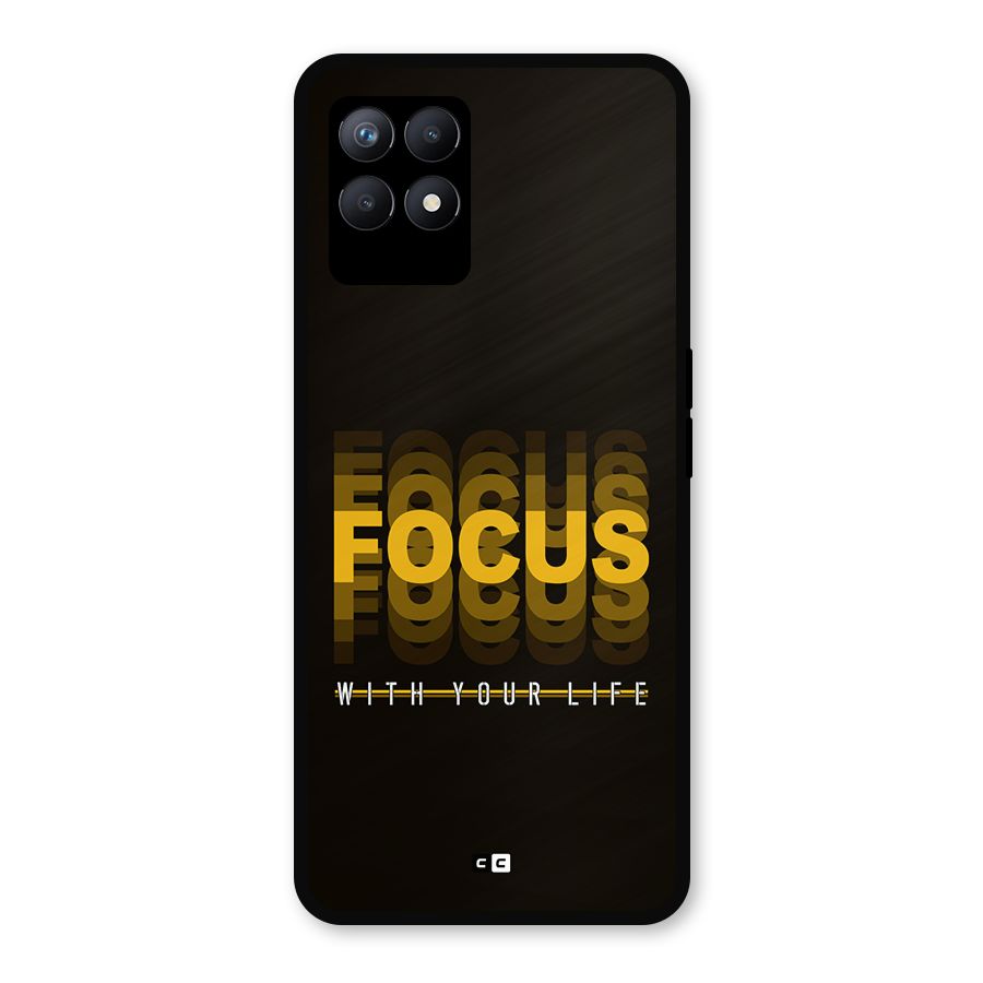 Focus Life Metal Back Case for Realme Narzo 50