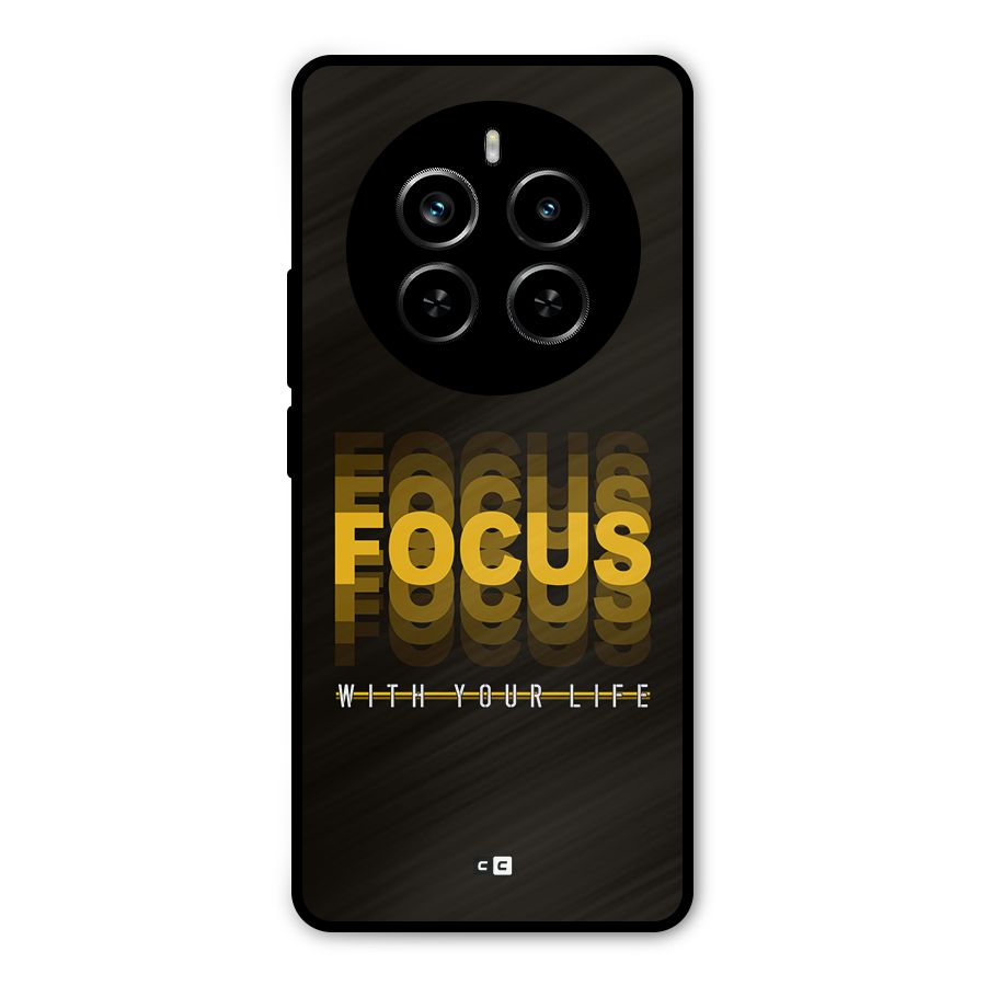 Focus Life Metal Back Case for Realme P1 Pro