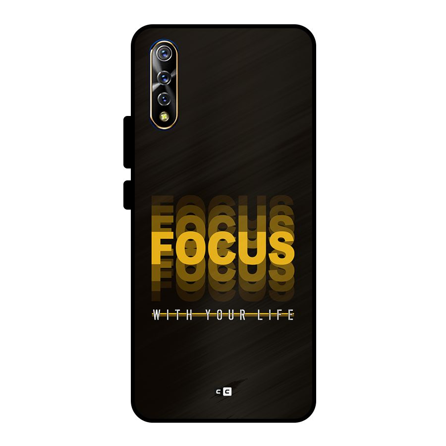 Focus Life Metal Back Case for Vivo S1