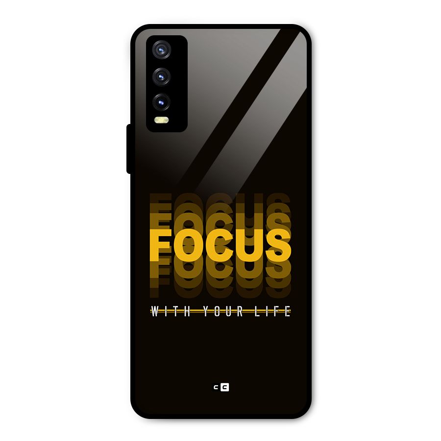 Focus Life Metal Back Case for Vivo Y20