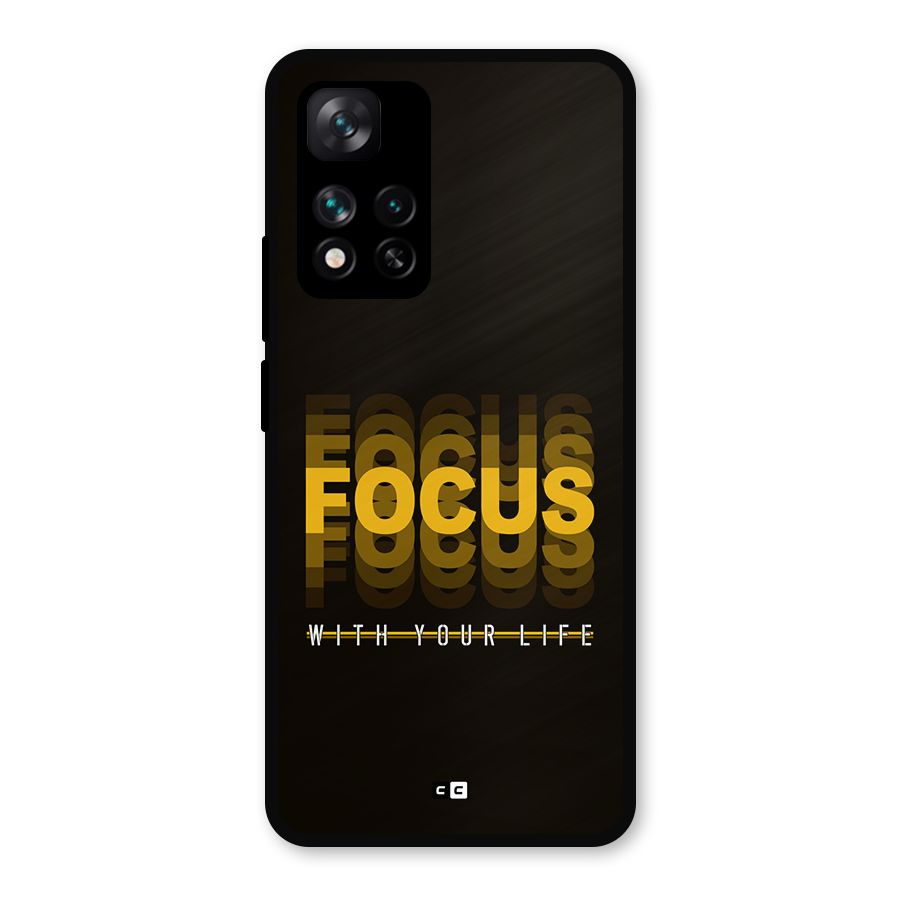Focus Life Metal Back Case for Xiaomi 11i 5G