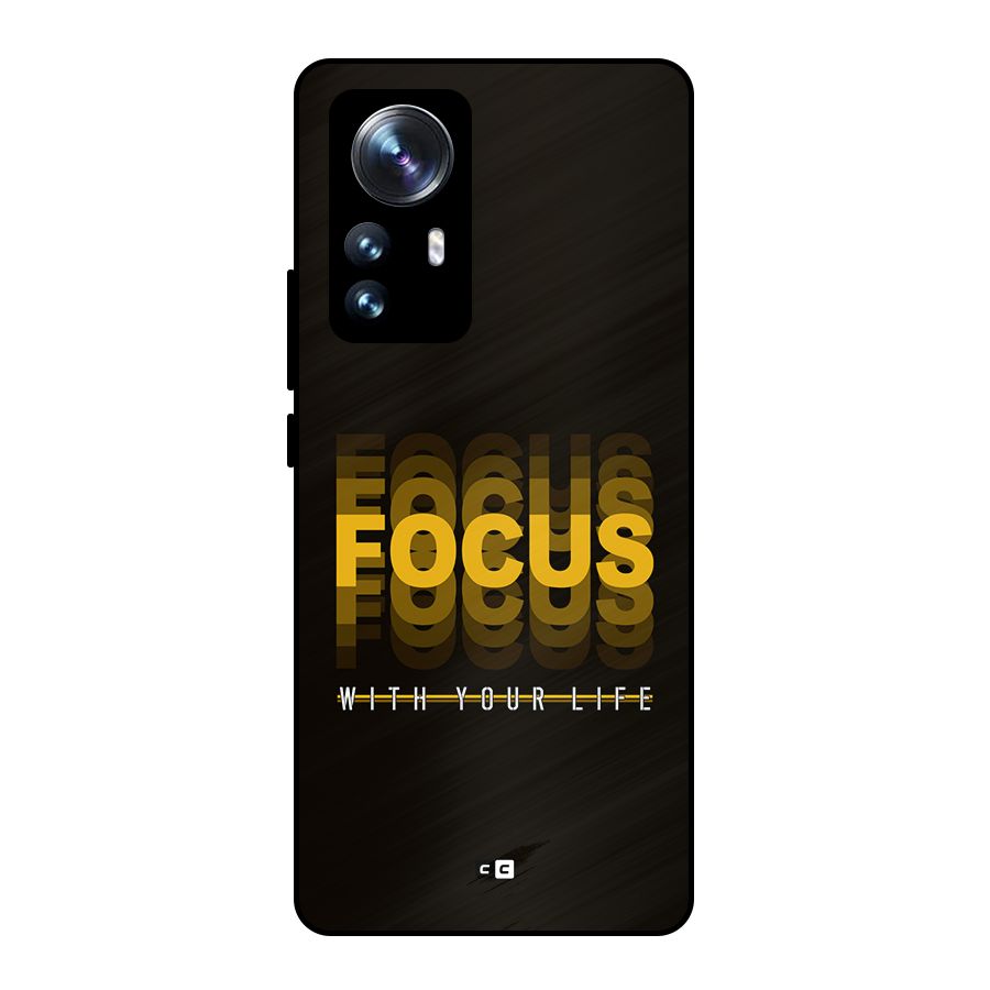 Focus Life Metal Back Case for Xiaomi 12 Pro