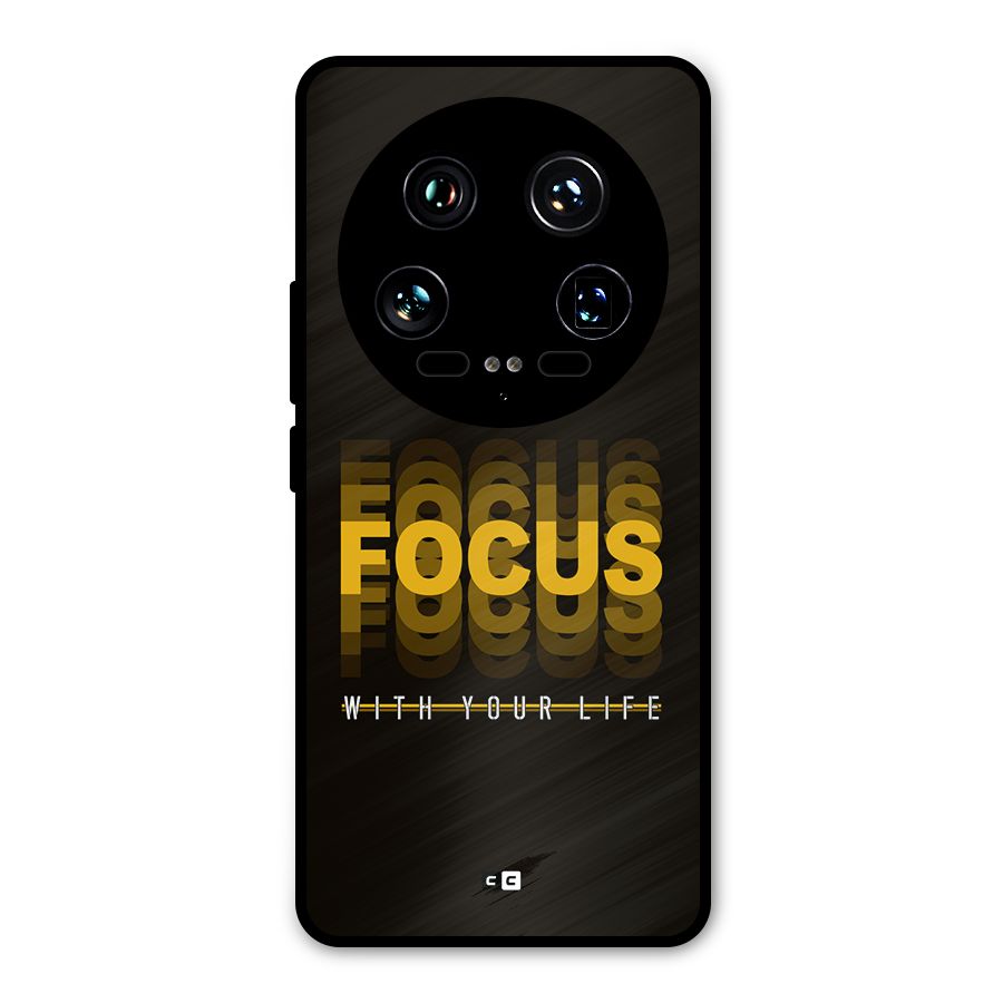 Focus Life Metal Back Case for Xiaomi 14 Ultra