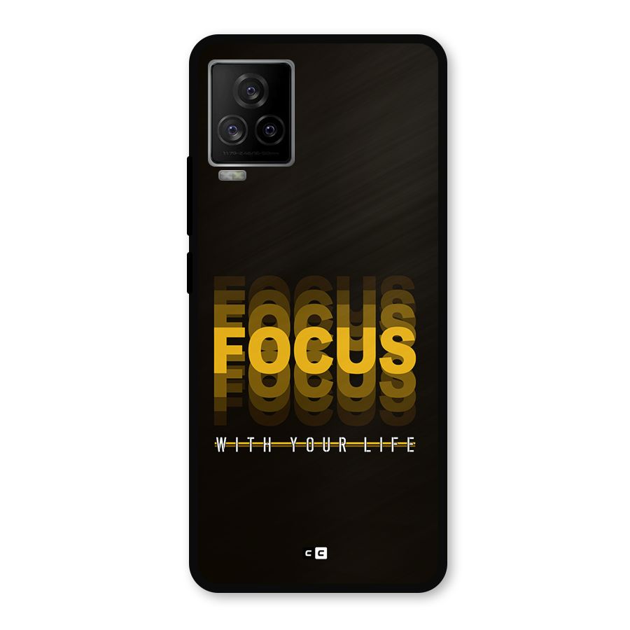 Focus Life Metal Back Case for iQOO 7 Legend 5G