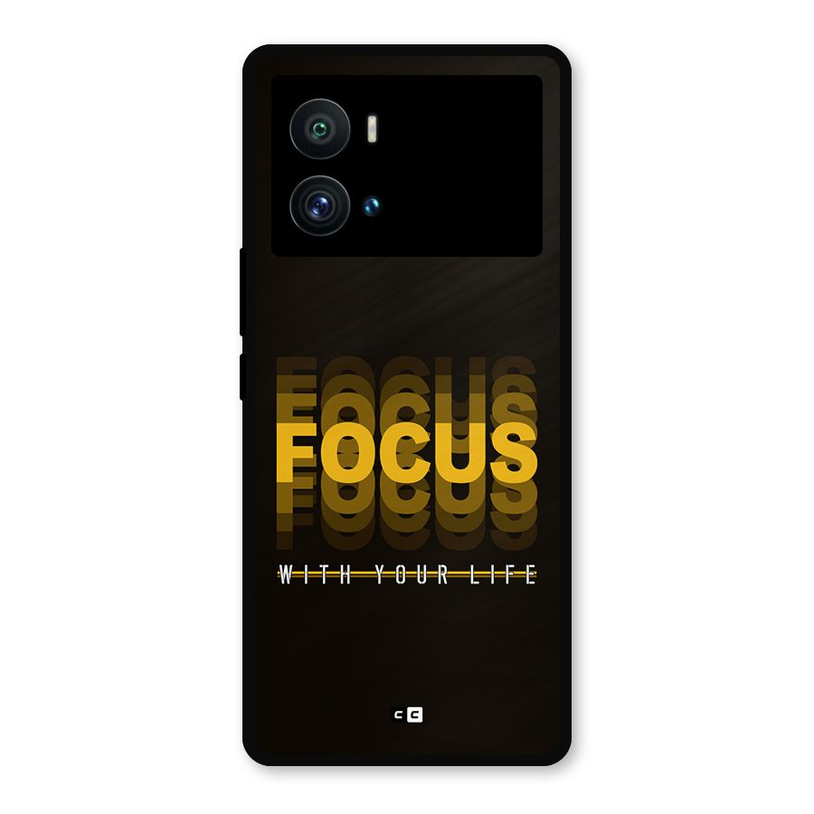 Focus Life Metal Back Case for iQOO 9 Pro