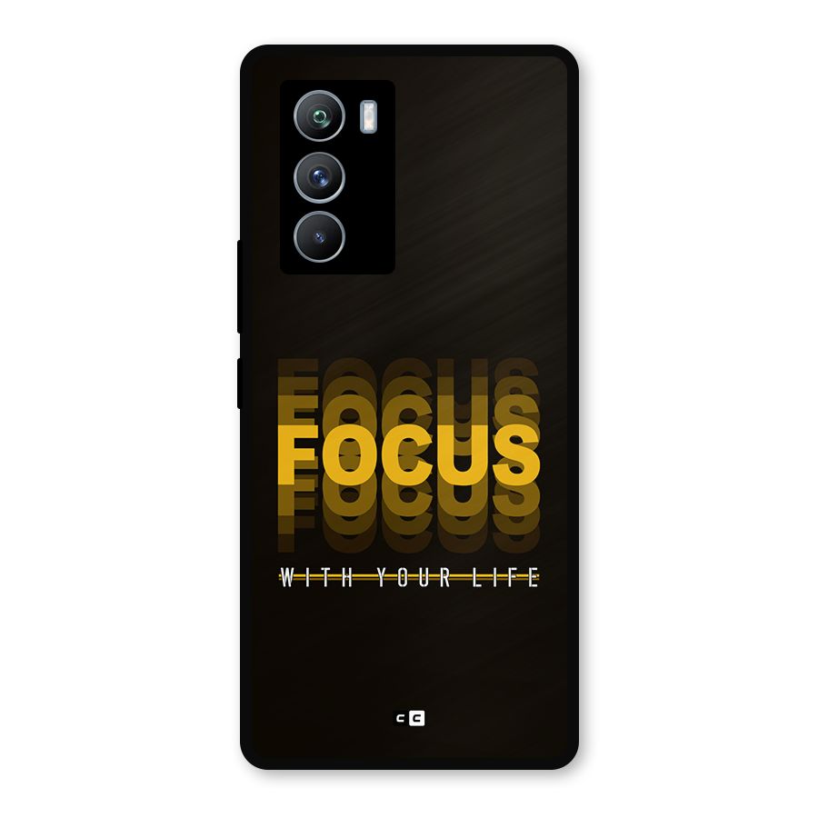 Focus Life Metal Back Case for iQOO 9 SE