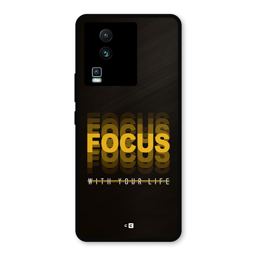 Focus Life Metal Back Case for iQOO Neo 7