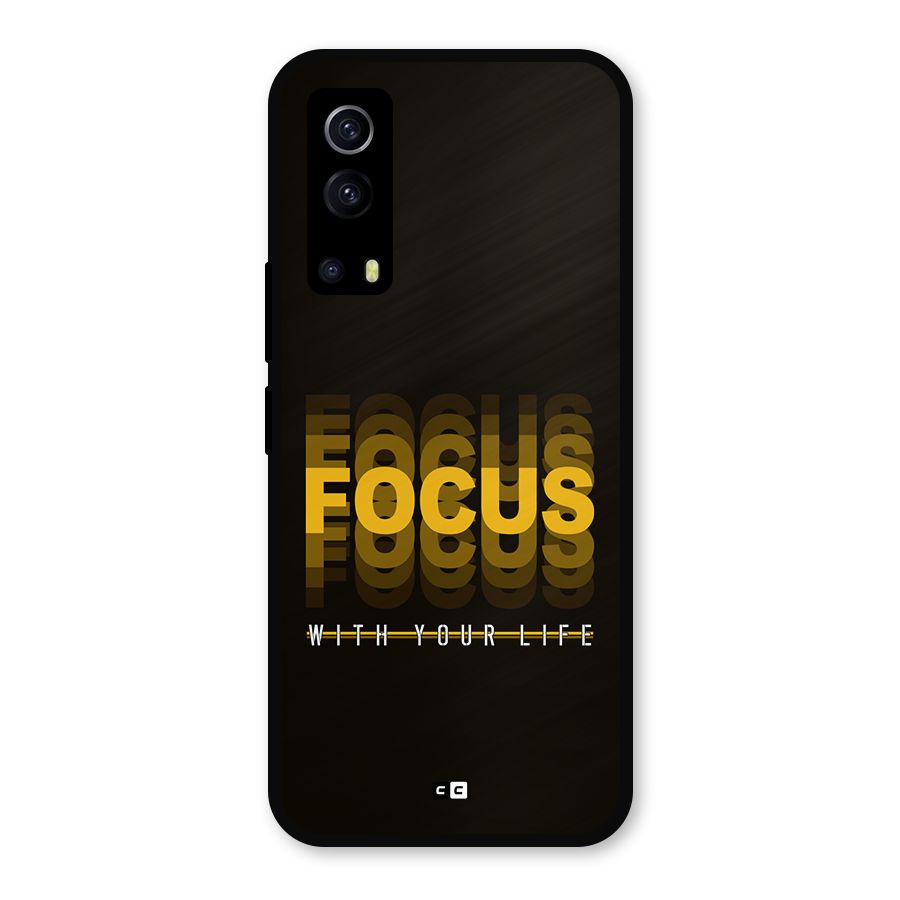 Focus Life Metal Back Case for iQOO Z3