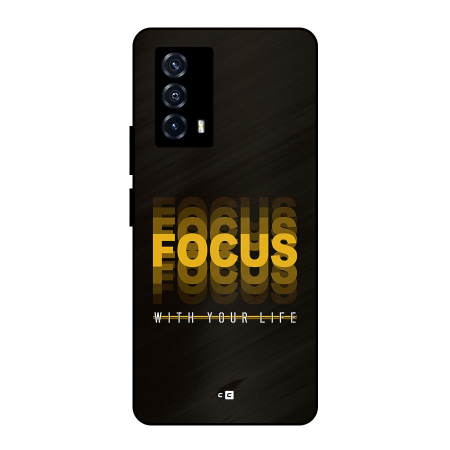 Focus Life Metal Back Case for iQOO Z5