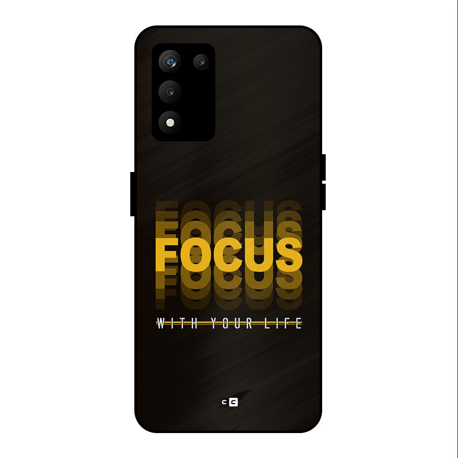 Focus Life Metal Back Case for realme 9 5G SE