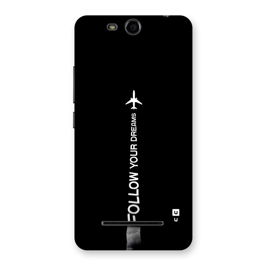 Follow Your Dream Back Case for Canvas Juice 3 Q392