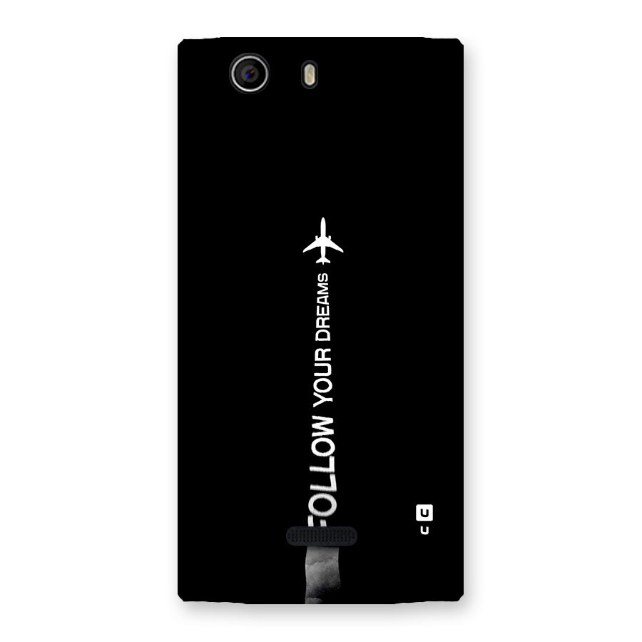 Follow Your Dream Back Case for Canvas Nitro 2 E311