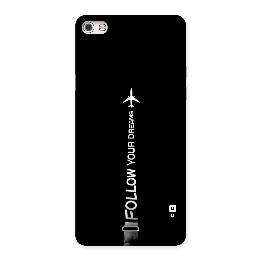Follow Your Dream Back Case for Canvas Silver 5