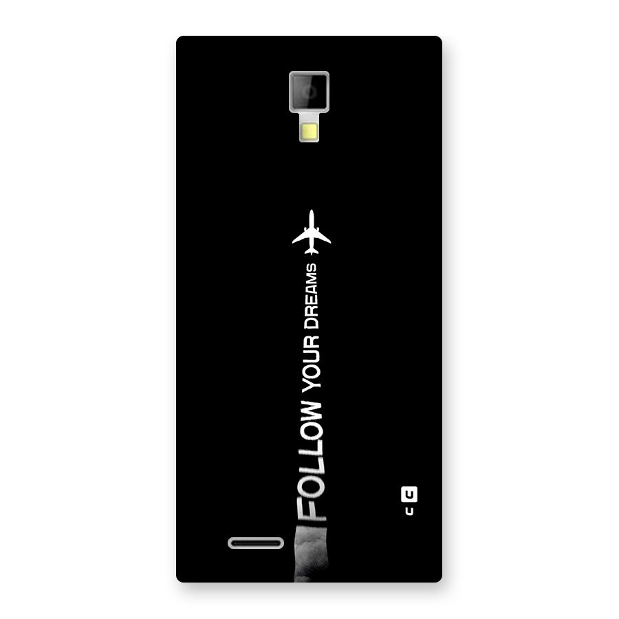 Follow Your Dream Back Case for Canvas Xpress A99