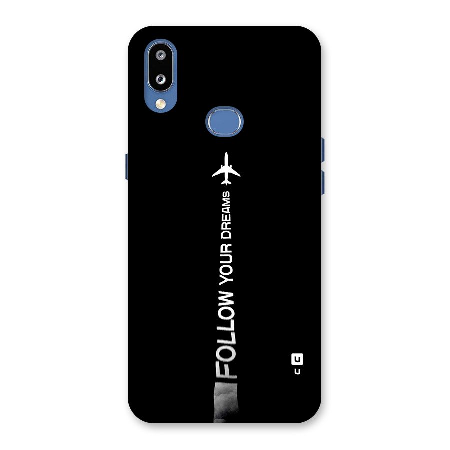 Follow Your Dream Back Case for Galaxy M01s