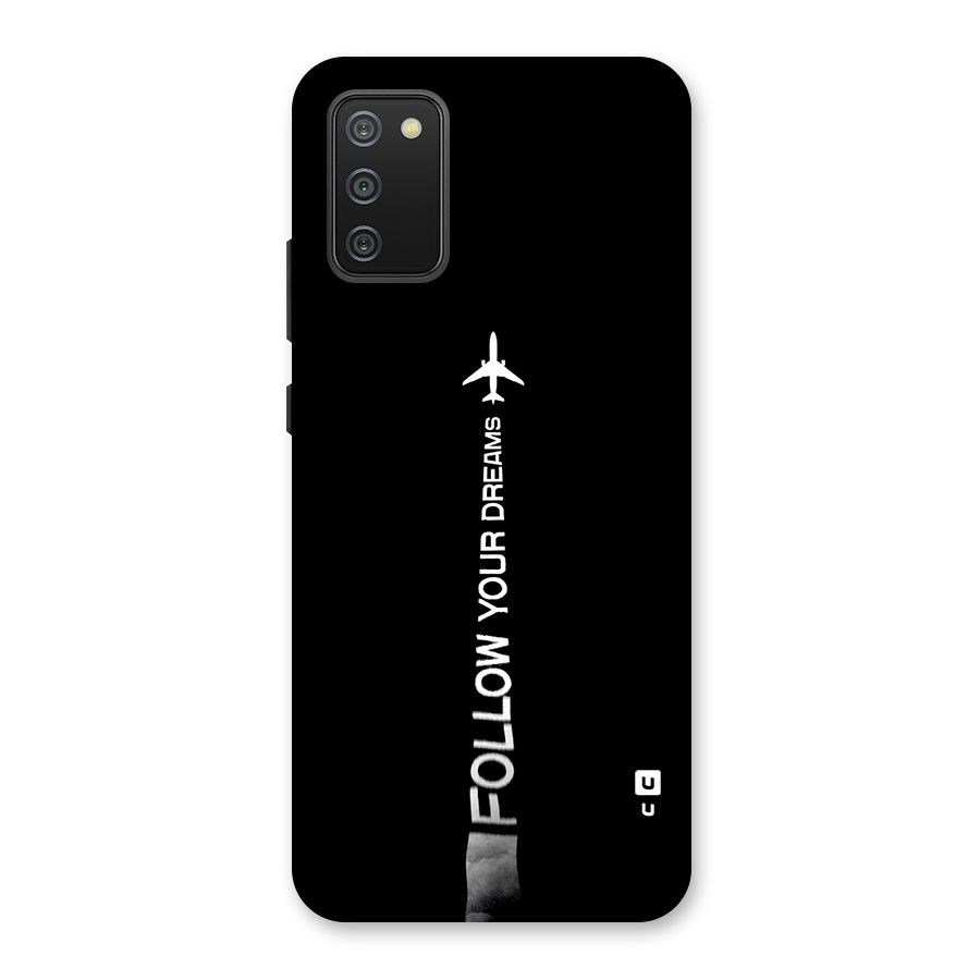 Follow Your Dream Back Case for Galaxy M02s