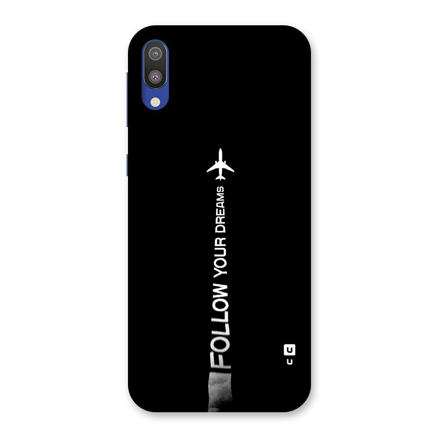 Follow Your Dream Back Case for Galaxy M10