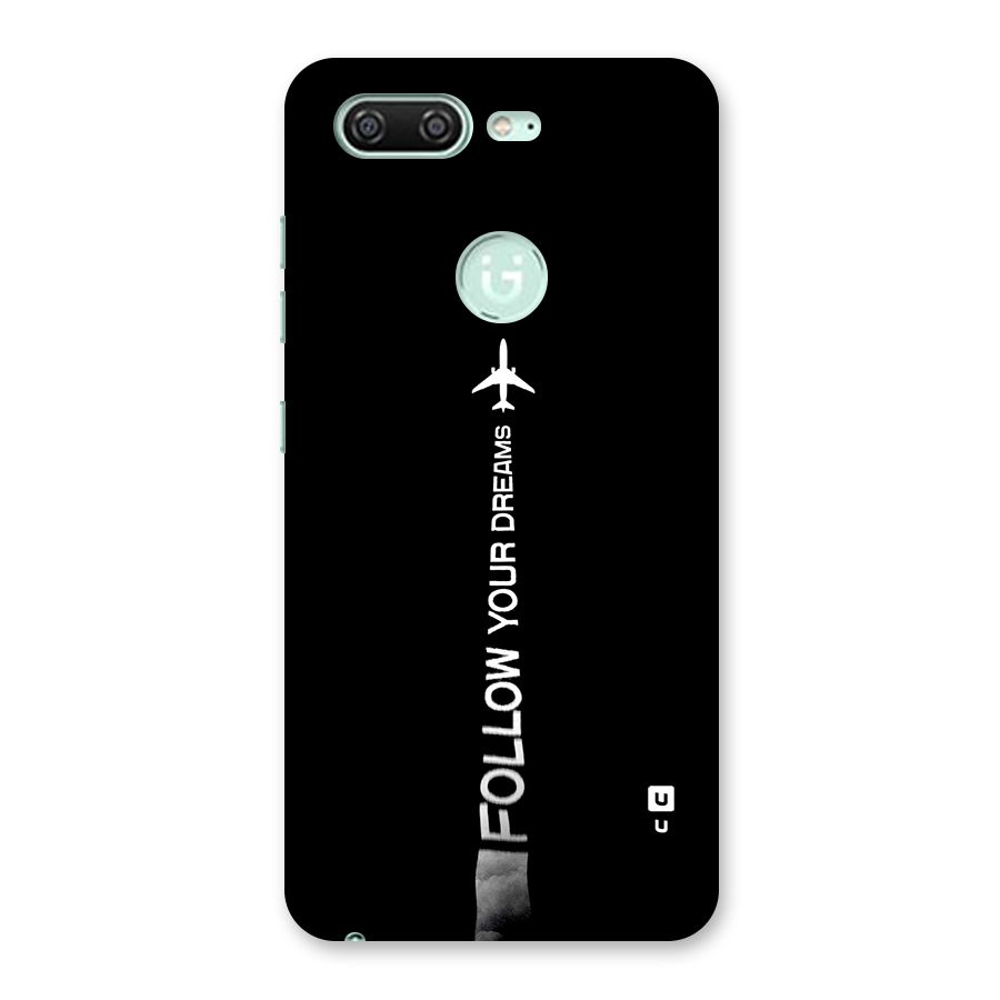Follow Your Dream Back Case for Gionee S10