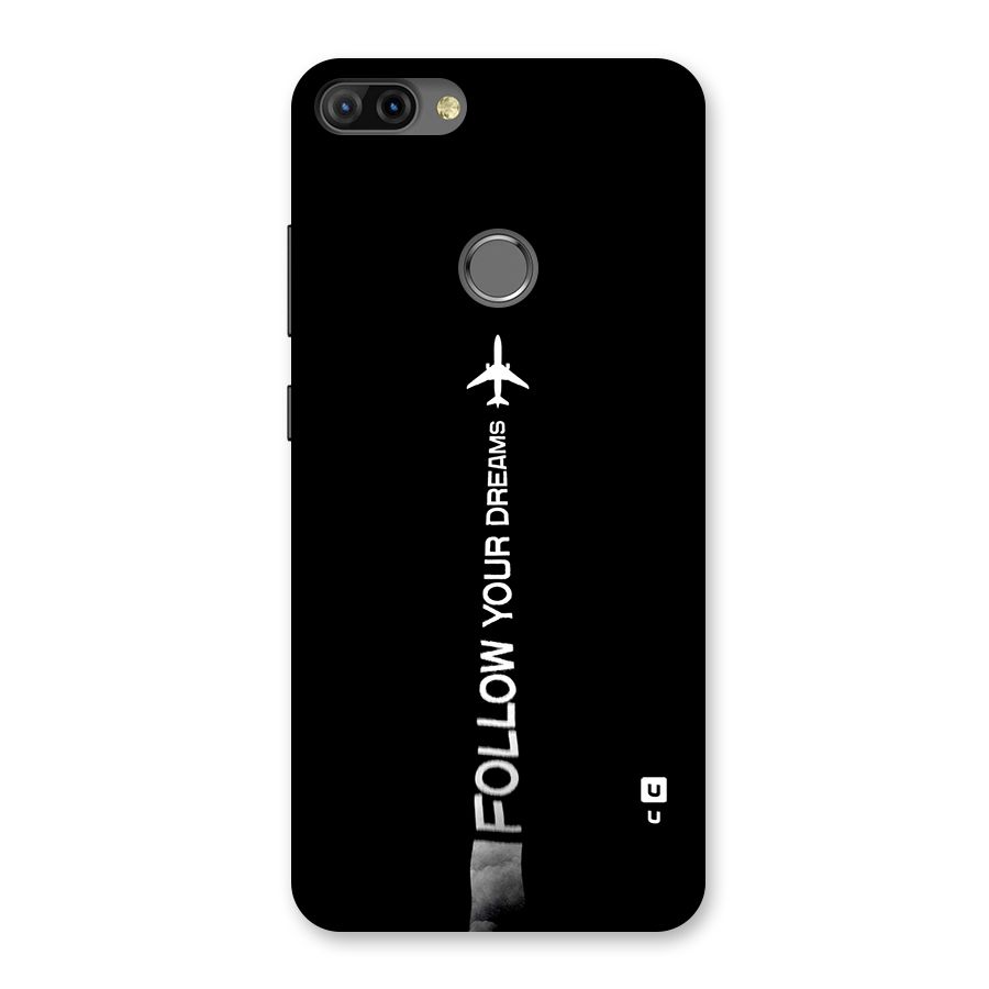 Follow Your Dream Back Case for Infinix Hot 6 Pro