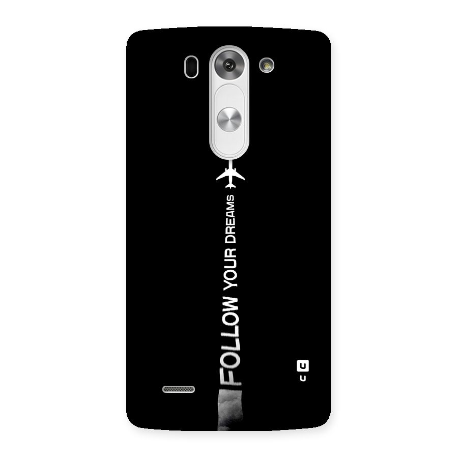 Follow Your Dream Back Case for LG G3 Mini